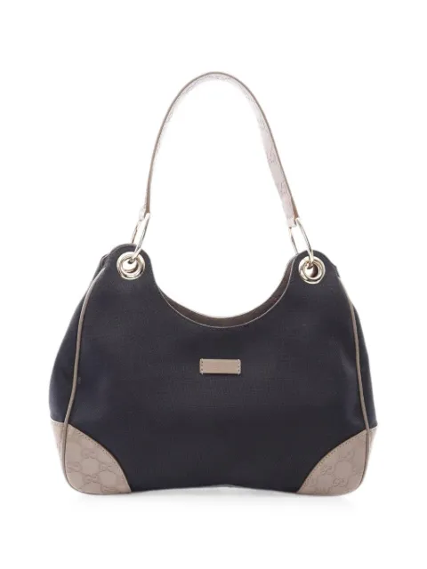 Gucci Pre-Owned 2000s Guccissima shoulder bag Black 1092182