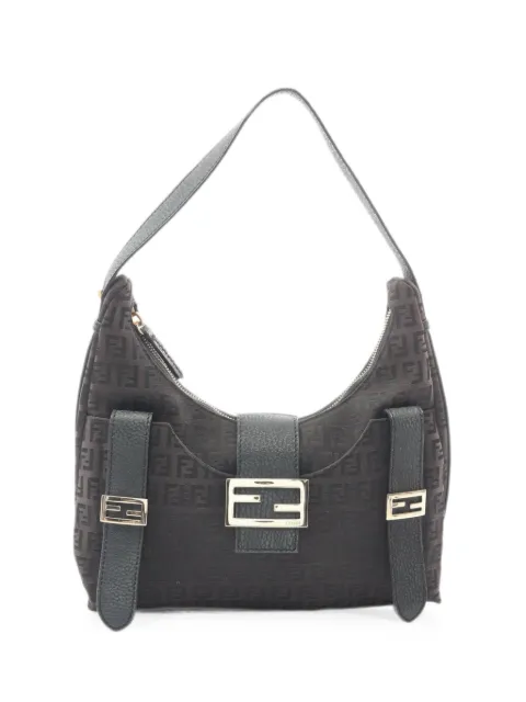 Fendi Pre-Owned 2010s Zucchino shoulder bag Brown 1089879
