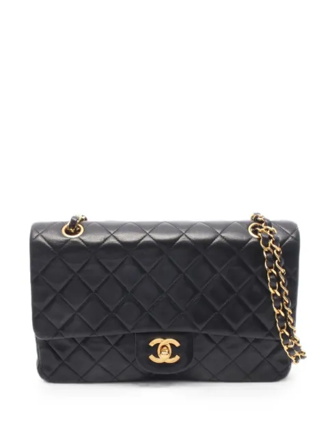 CHANEL Pre-Owned 1991-1994 Matelassé CC turn-lock shoulder bag Black 10910652032817