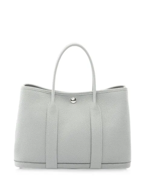 Hermès Pre-Owned 2020s TPM Garden Party Negonda leather tote bag Grey 1091749K