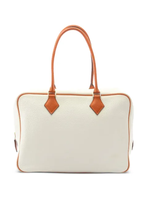 Hermès Pre-Owned 2005 32 Plume tote bag White 1091787IINSQUARE