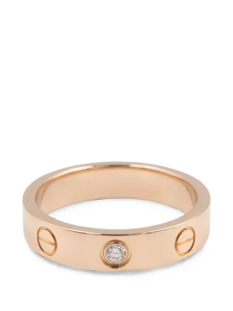 Cartier 2010s mini Love diamond ring Pink 1089834RV0585