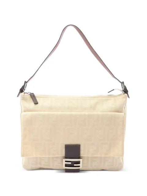 Fendi Pre-Owned 2000s Zucca Mamma Baguette shoulder bag Neutrals 1090732