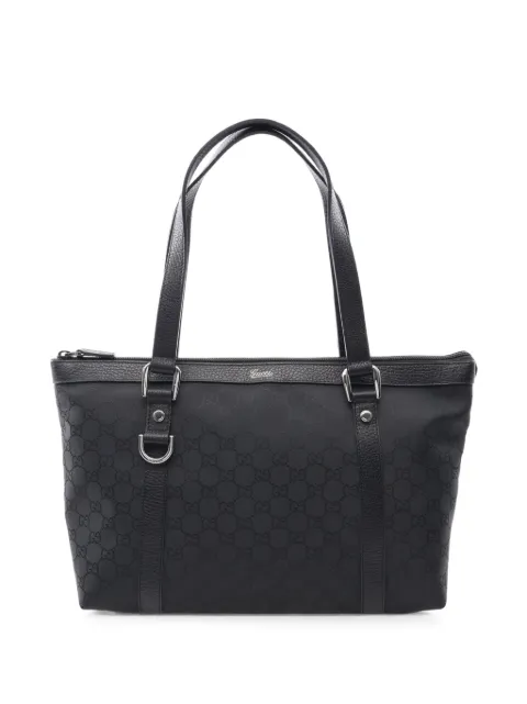 Gucci Pre-Owned 2010s GG Abby tote bag Black 1092181