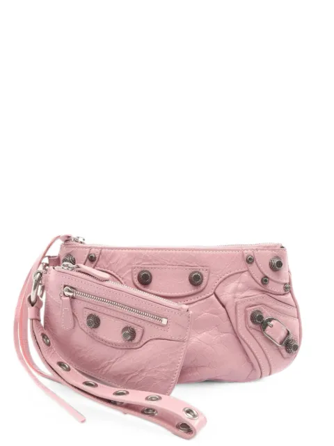 Balenciaga Pre-Owned 2010s Le Cagole clutch bag Pink 1091688