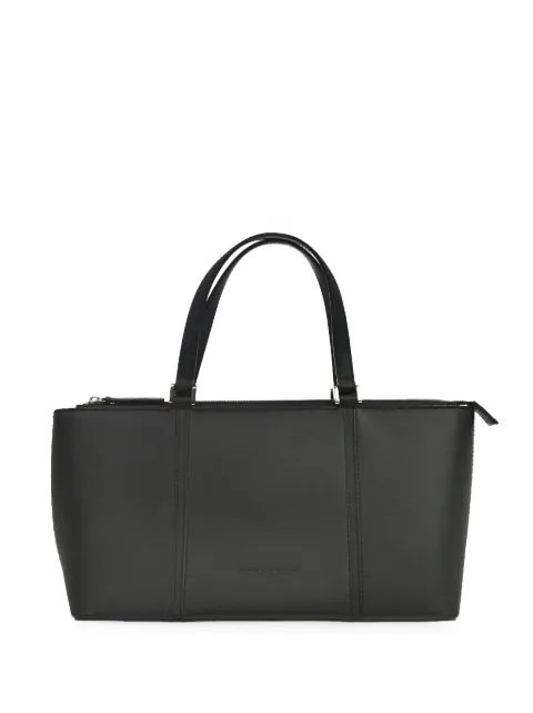 Burberry Pre-Owned leather tote bag Black TQ00085