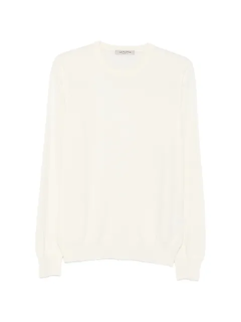 Fileria fine-knit long-sleeve knit White 5516714290