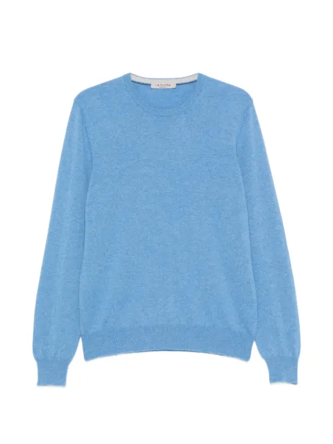 Fileria crew-neck long-sleeve sweater Blue 5516715590