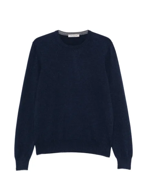 Fileria crew-neck long-sleeve sweater Blue 5516715590