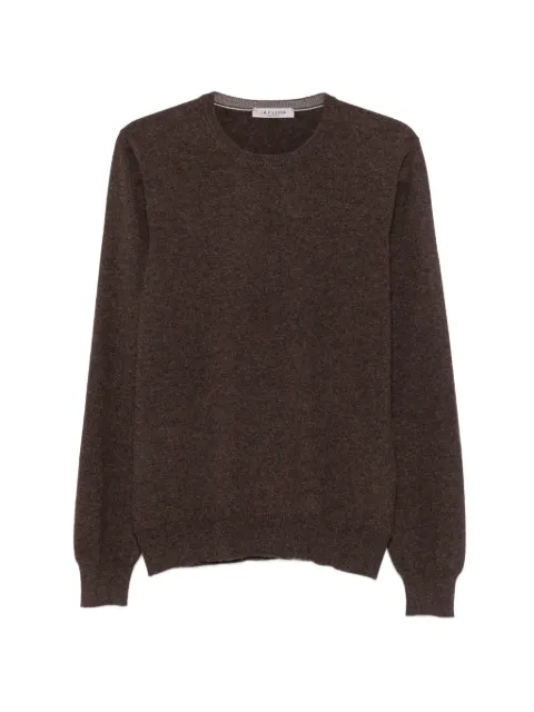 Fileria crew-neck long-sleeve knit Brown 5516715590