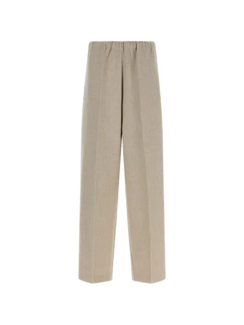Fabiana Filippi Trevi pressed-crease trousers Neutrals PAD216F456M267VR1