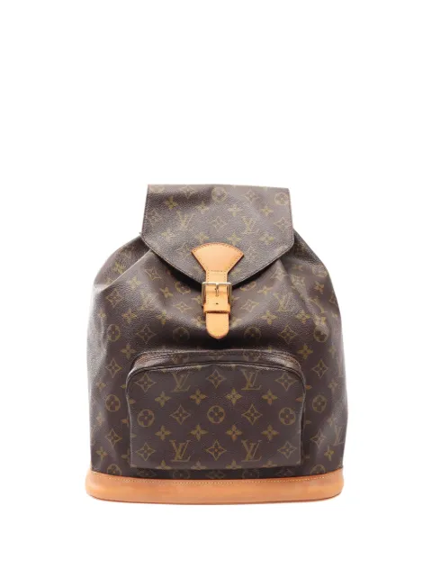 Louis Vuitton Pre-Owned 1995 Monogram Montsouris GM backpack Brown QZERLGQYVFW9VW26