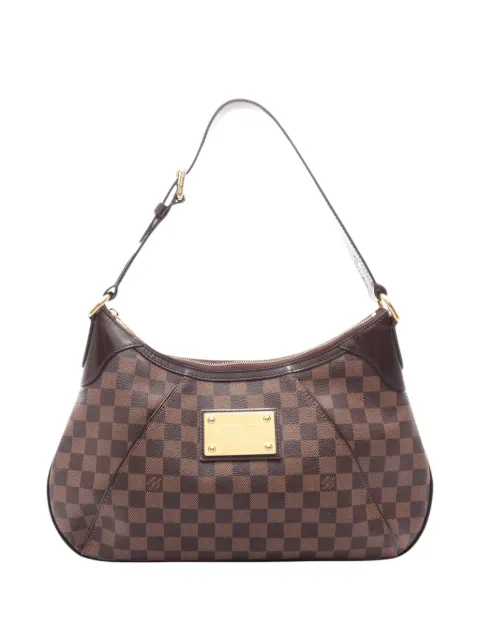 Louis Vuitton Pre-Owned 2012 Damier Ebene Thames GM shoulder bag Brown IC1HGSYKOI8FA9S4