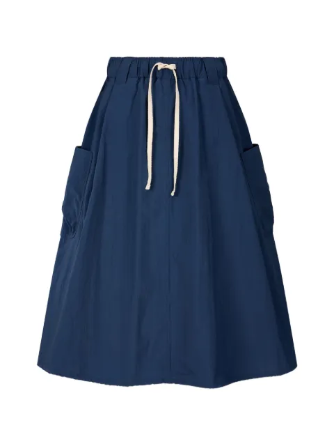 TOMBOY drawstring cargo skirt Blue 9106332102
