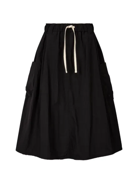 TOMBOY drawstring cargo skirt Black 9106332102