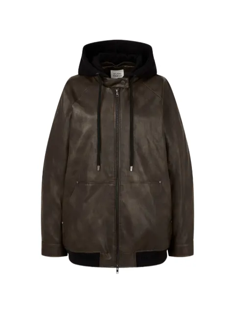 TOMBOY detachable-hood jacket Brown 9106361105