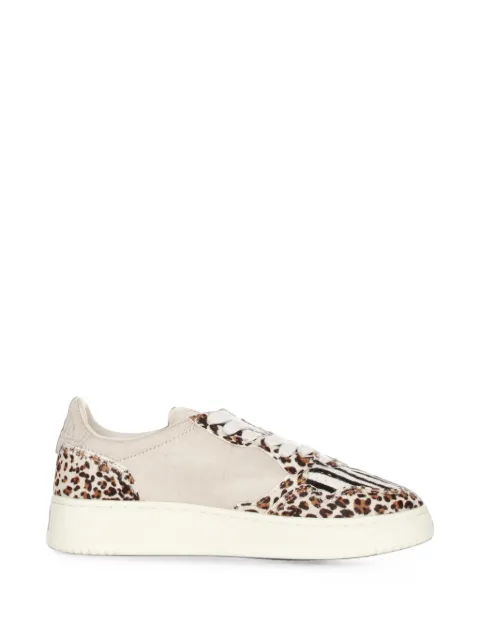 Autry animal-pattern sneakers Neutrals AULWJA02