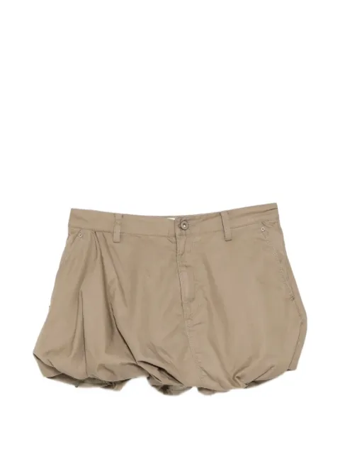 JNBY bubble-hem belt-loop shorts Neutrals 5Q3E1436K