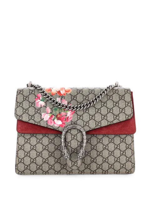 Gucci Pre-Owned Dionysus Bag Blooms Print GG Coated Canvas Medium shoulder bag Brown WBDXU6G9ROB6DBPE