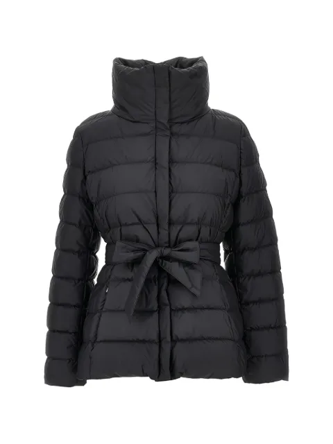Weekend Max Mara quilted belted jacket Black 2625486031600005