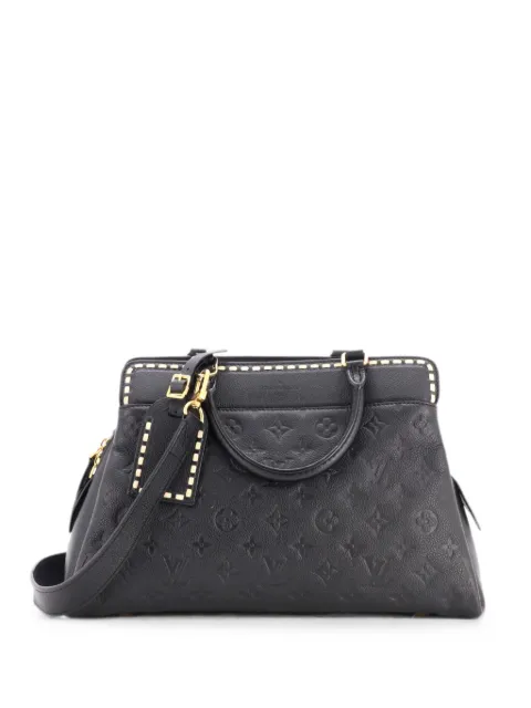 Louis Vuitton Pre-Owned Vosges Handbag Whipstitch Monogram Empreinte Leather MM satchel Black JPFF6JBP3J8HX5LY