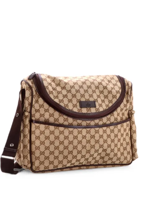 Gucci Pre-Owned Diaper GG Canvas crossbody bag Brown IMMCRJG999HCFRW9