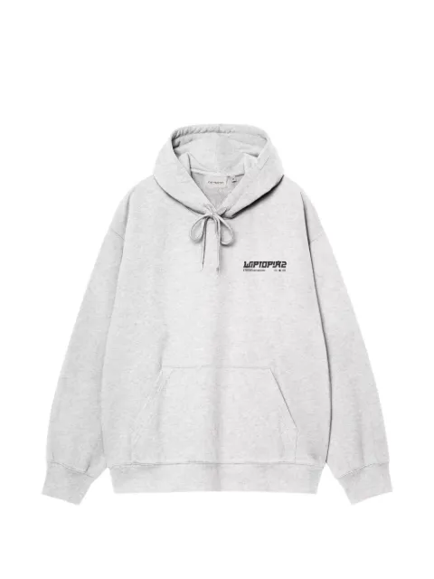 Carhartt WIP Wiptopia graphic-print hoodie Grey I037224
