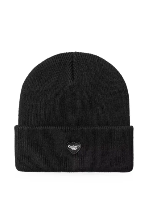 Carhartt WIP Heart beanie hat Black I037107