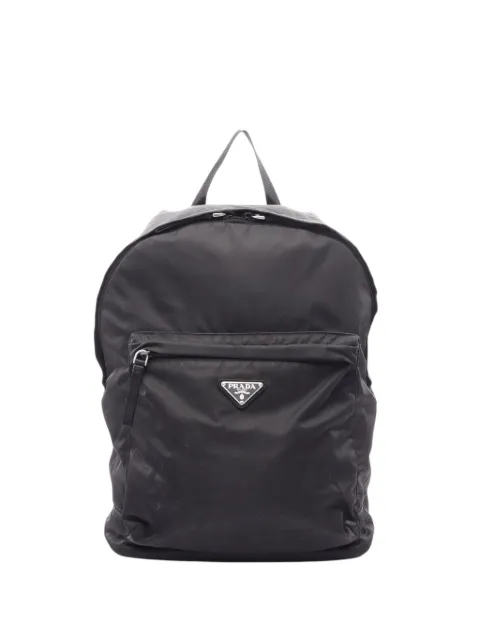 Prada Pre-Owned 2013-2026 Tessuto backpack Black EHQP5OA3DNG1YTGJ