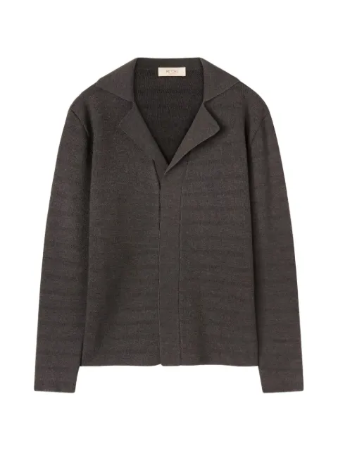 RETORI merino-wool knit jacket Grey 04MKNTO162LS12