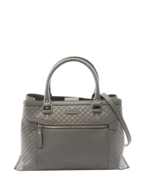 Gucci Pre-Owned 2000-2015 Microguccissima satchel Grey 0RQBYR8I9UNHB4NZ