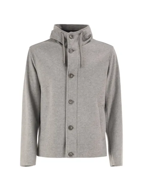Herno hooded jacket Grey GI00114UR12910