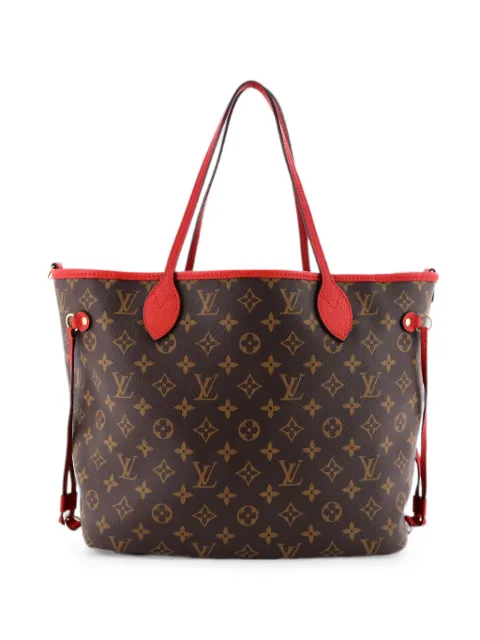 Louis Vuitton Pre-Owned Neverfull Bandouliere Inside Out Monogram Canvas and Textile MM tote bag Brown ZV1T3NICVD65HYK1