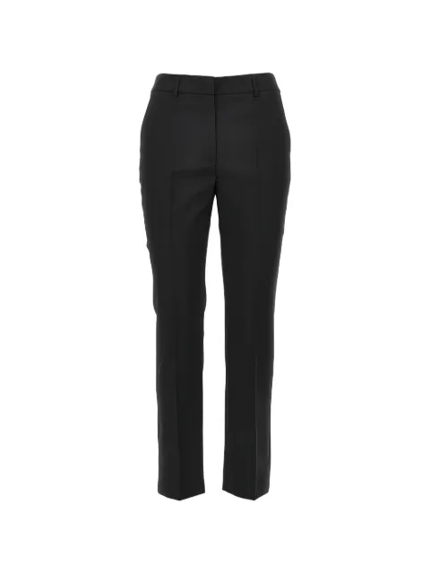 Weekend Max Mara straight-leg virgin wool trousers Black 2625136141600MM10265002