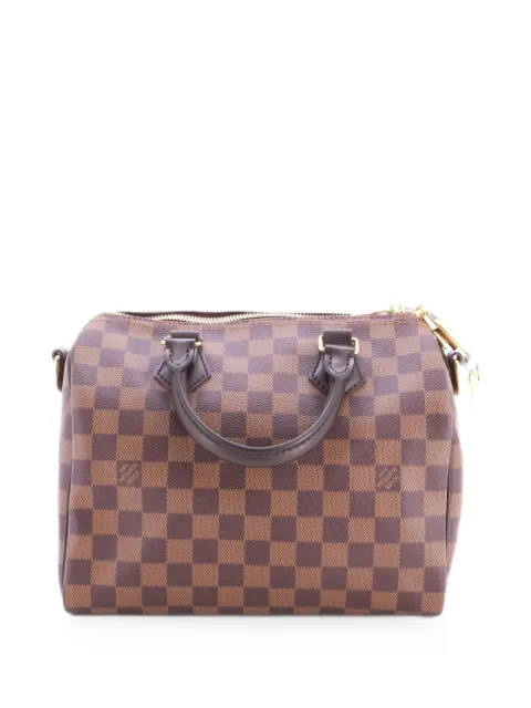 Louis Vuitton Pre-Owned Speedy Bandouliere Bag Damier 25 satchel Brown TVZ9RDN3B0YR3SOG