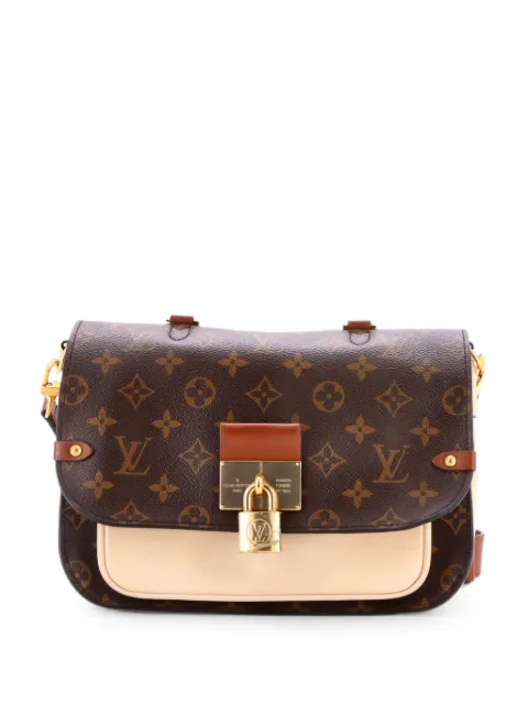 Louis Vuitton Pre-Owned Vaugirard Handbag Monogram Canvas with Leather satchel Brown TCJ5NYG2PEPABHM9