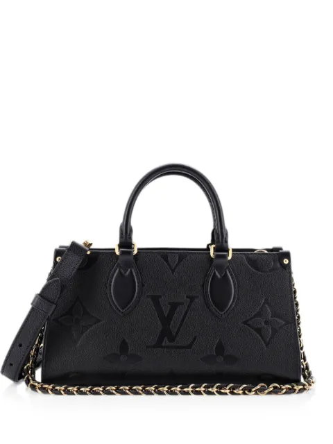 Louis Vuitton Pre-Owned OnTheGo Monogram Empreinte Giant East West tote bag Black SWT98654HLGXKZ1R