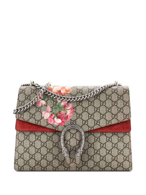 Gucci Pre-Owned Dionysus Bag Blooms Print GG Coated Canvas Medium shoulder bag Brown ENJT25PP25EE53KJ