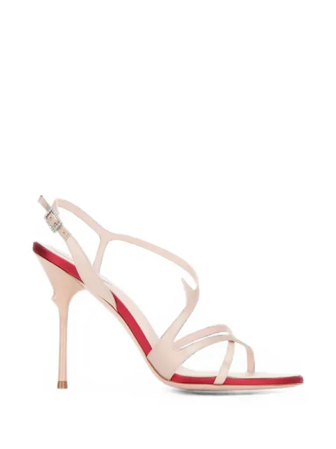 Roger Vivier Rose Vivier buckled sandals Neutrals RVW79743720RS0