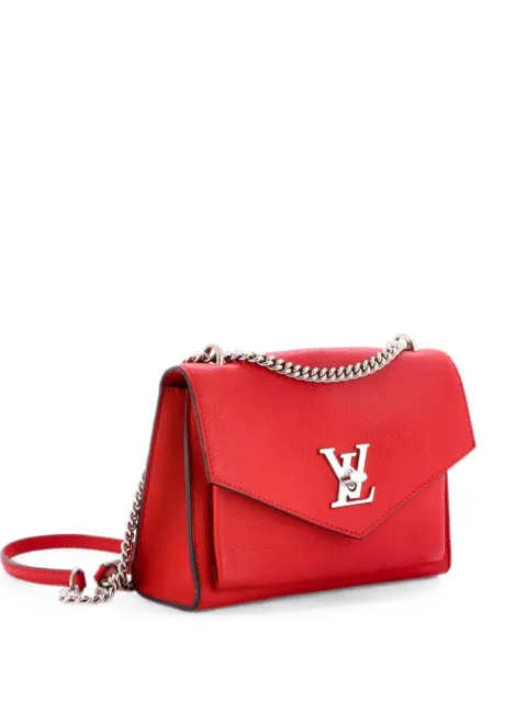 Louis Vuitton Pre-Owned Mylockme Handbag Leather BB crossbody bag Red O7EBRIYV0H75QYYI