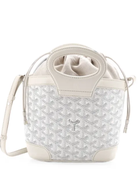 Goyard Pre-Owned Beluga Bag Coated Canvas Mini tote bag White LA6U8TUETBT5IAHM