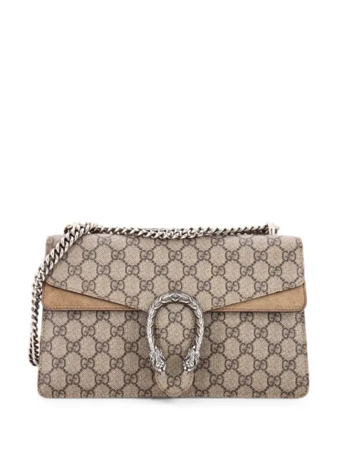 Gucci Pre-Owned Dionysus Bag GG Coated Canvas Small shoulder bag Brown JK3F34HHGLMH85YN