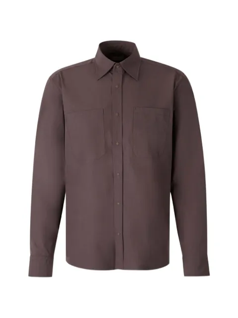 Herno long-sleeved shirt Brown CM00017UR12917S