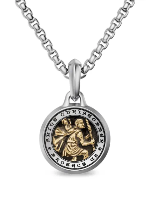 David Yurman St. Christopher pendant Silver D35564MS4