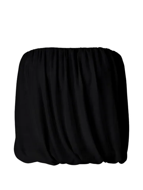 Cinq A Sept Calden strapless gathered top Black ZW22562741Z