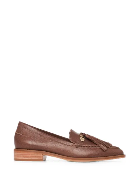 Cinq A Sept Remi tassel leather loafers Brown SH128L11980Z