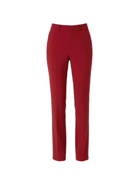 Cinq A Sept Kerry pressed-crease trousers Red ZP7371319ZBEWI