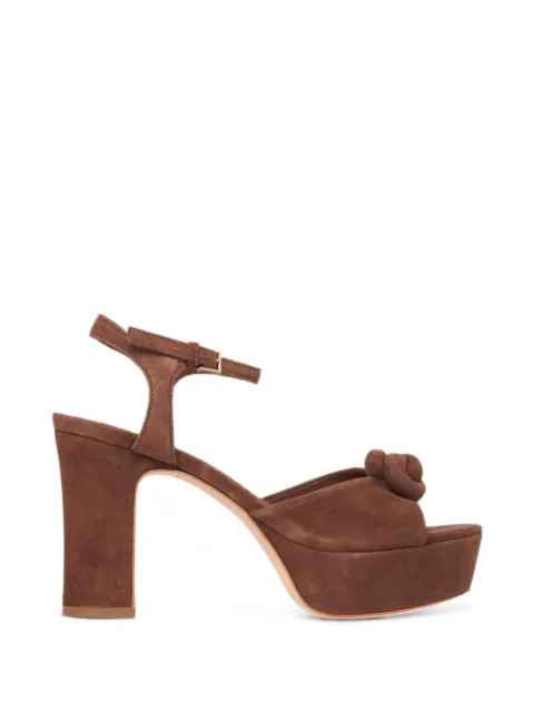 Cinq A Sept Arianna knotted platform sandals Brown SS095L12478ZDRSA