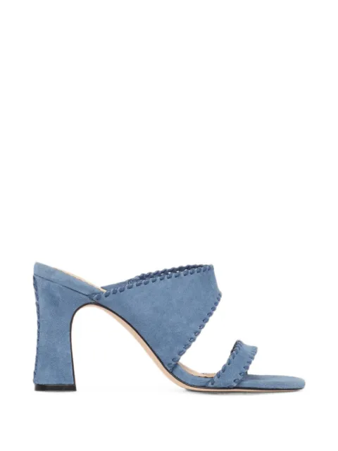 Cinq A Sept Kora whipstitch-trim sandals Blue SS133L12864Z