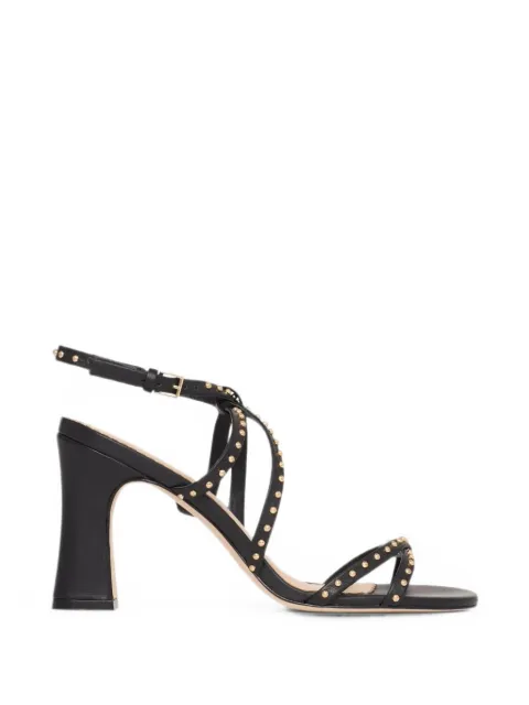 Cinq A Sept Blair studded leather sandals Black SS141L12115ZBGD